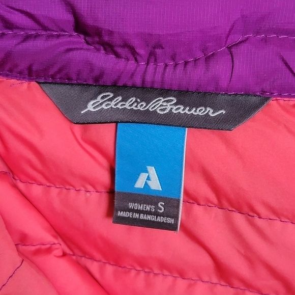 Eddie Bauer Women's Plum MicroTherm® 2.0 Down Vest Small - Picture 9 of 9
